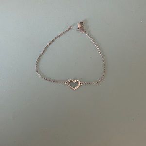 JAMES AVERY PETITE HEART LINKED BRACELET